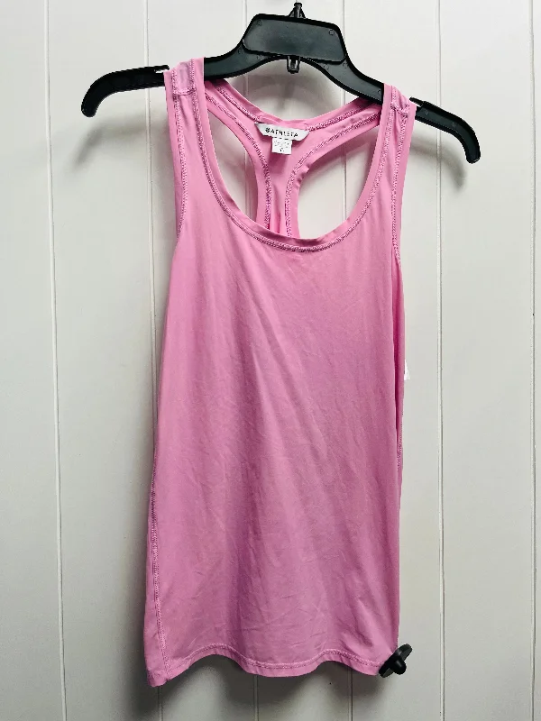 Athletic Tank Top By Athleta In Pink, Size: Xs Youthful Men's Anime
