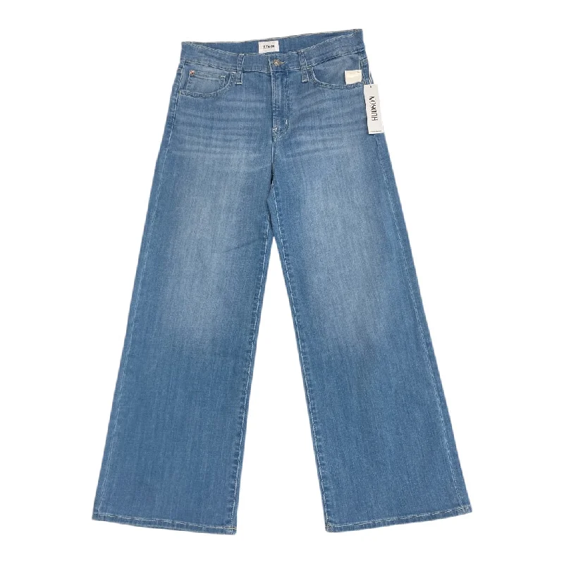 Jeans Straight By Hudson In Blue Denim, Size:6 Traditional Men's Wool