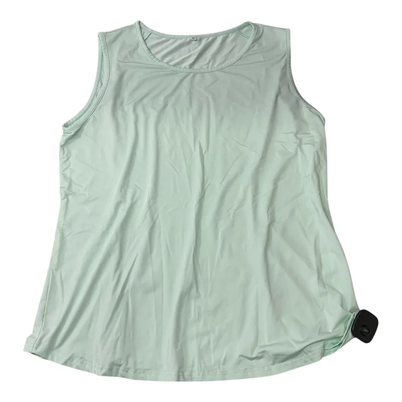 Athletic Tank Top By Clothes Mentor In Green, Size: Xl Sophisticated Men's French