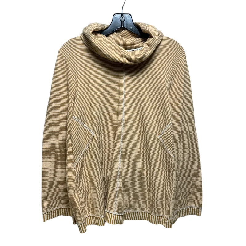 Top Long Sleeve By Maeve In Striped Pattern, Size: L Organic