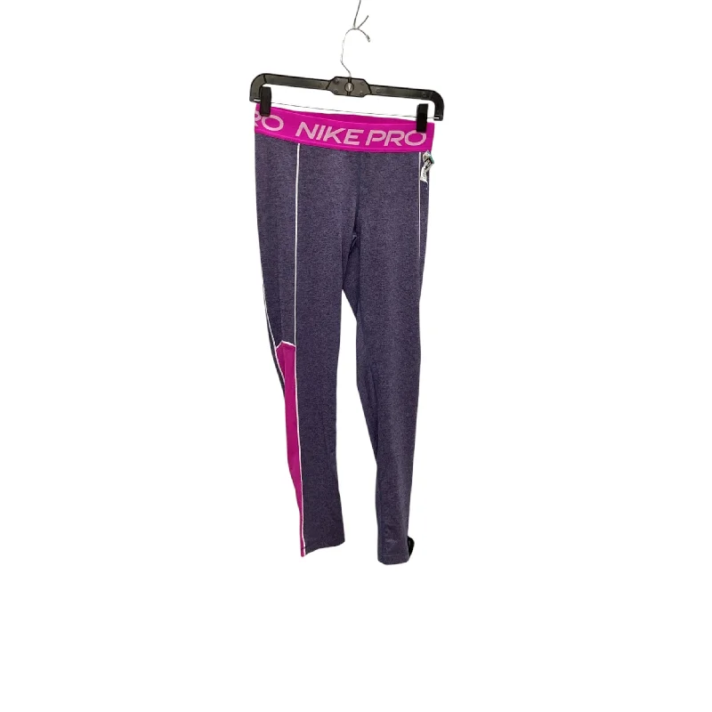 Athletic Leggings By Nike Apparel In Purple, Size: S Luxurious Men's High