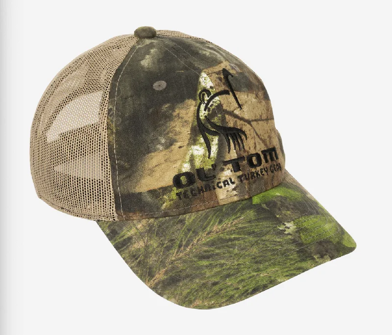 Drake Camo Mesh Back Ol' Tom Logo Cap