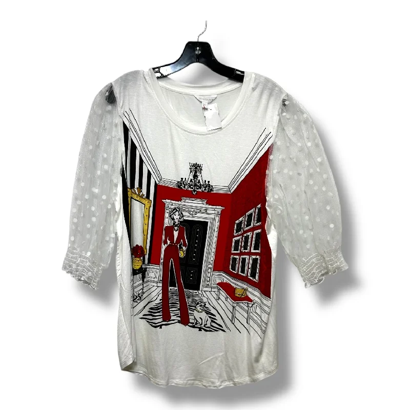 Top Short Sleeve By Clothes Mentor In Multi-colored, Size: Xl Practical Men's Quick