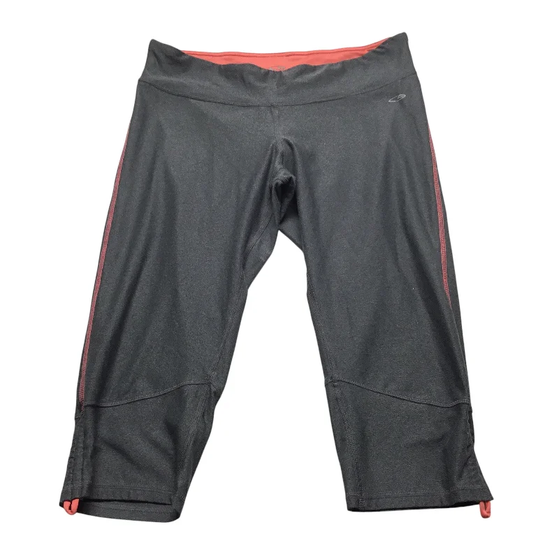 Athletic Leggings Capris By Champion In Grey & Pink, Size: Xl Cool Men's Distressed