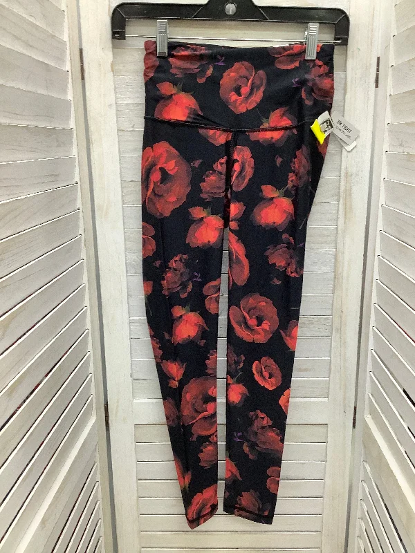 Athletic Leggings By Victorias Secret In Floral Print, Size: Xs British Gentleman Style