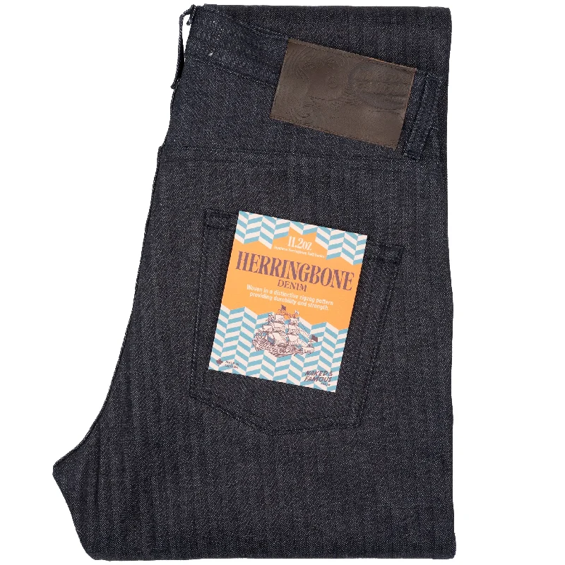 Easy Guy - Herringbone Denim Dapper Men's 1920S