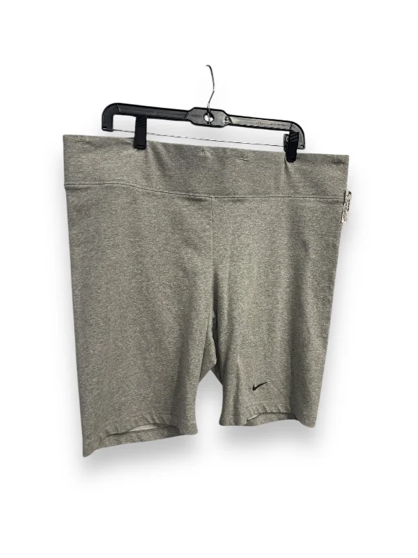 Athletic Shorts By Nike Apparel In Grey, Size: 2x Refined Men's Hand