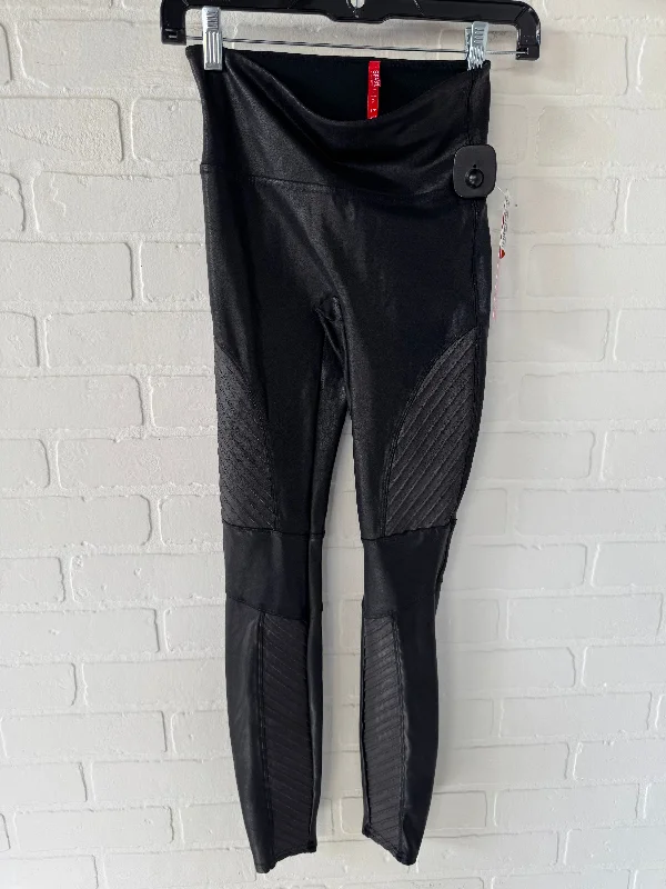 Athletic Leggings By Spanx In Black, Size: 4 Street