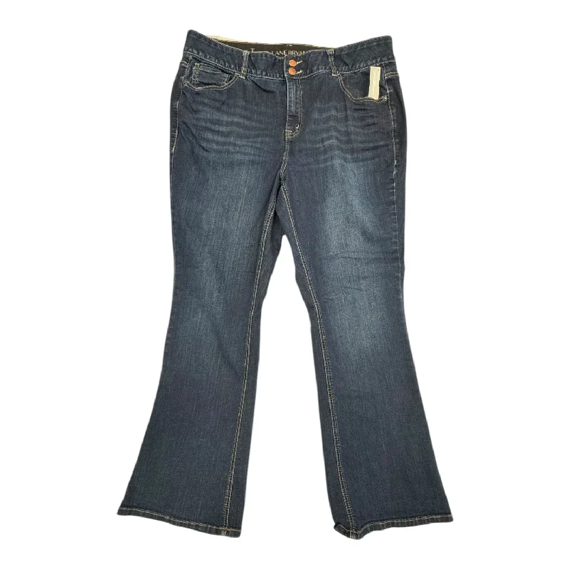 Jeans Boot Cut By Lane Bryant In Blue, Size:20 Preppy Men's College