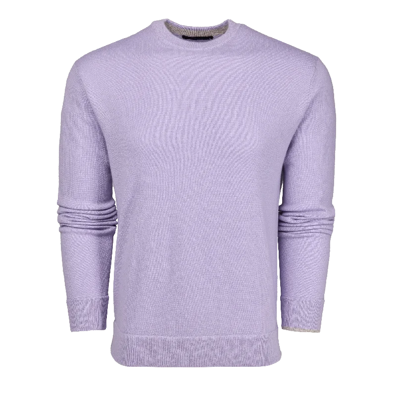 Tomahawk Cashmere Crewneck Sweater (Dewberry) Dapper Men's Bow