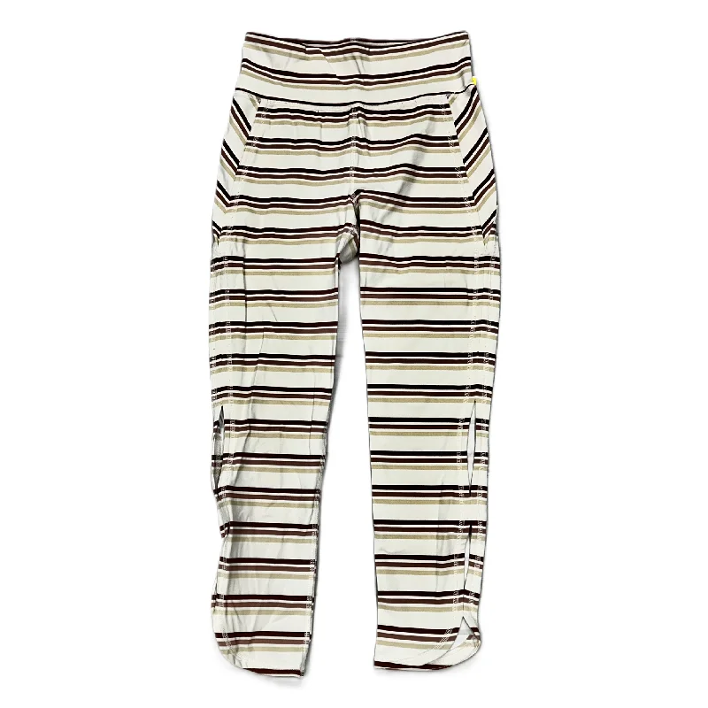 Athletic Leggings By Free People In Pink & White, Size: S Confident Men's Power