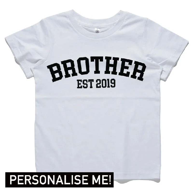 Personalised Brother Established College Tee (MRK X)