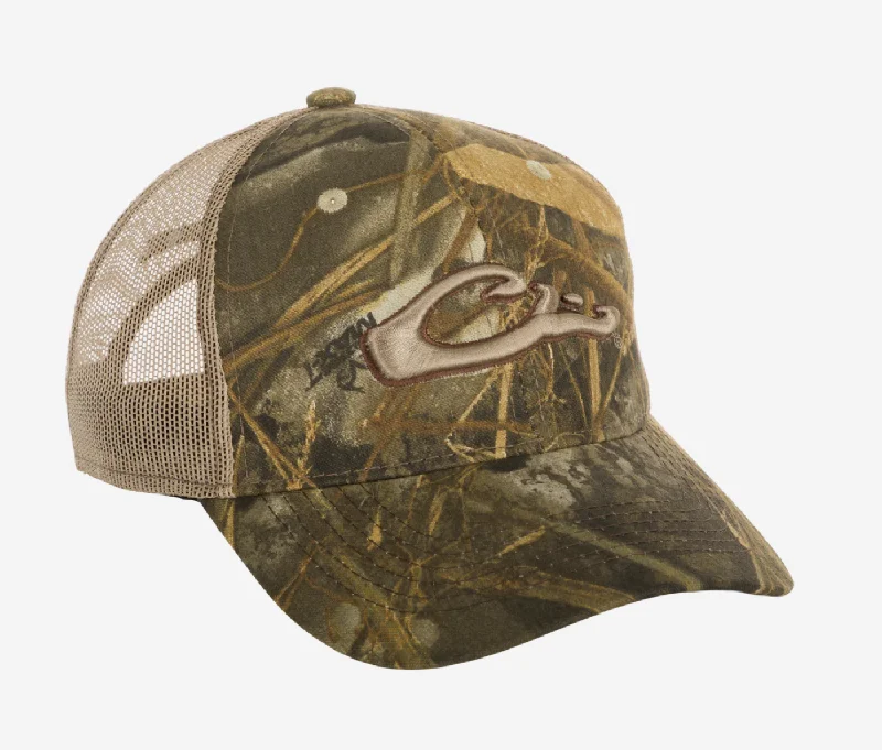 Drake Logo Hat - Realtree Max-7