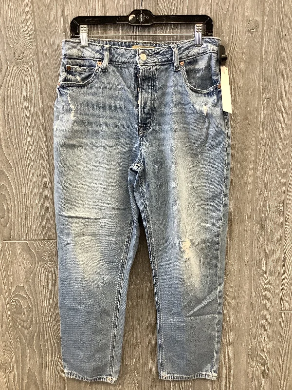 Jeans Straight By Clothes Mentor  Size: 12l Laid