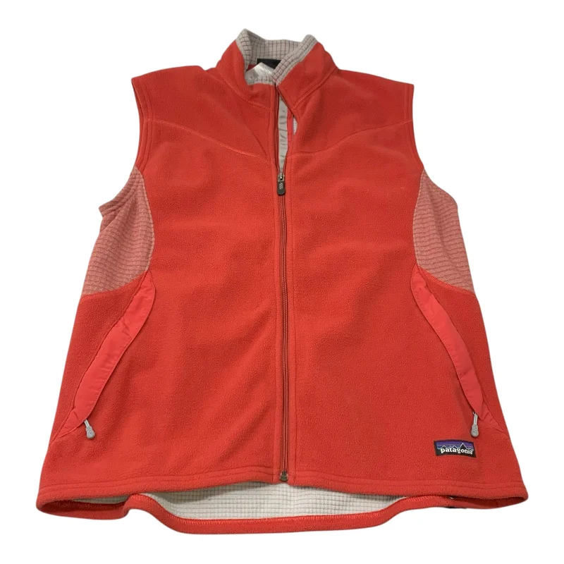 Vest Fleece By Patagonia In Pink, Size: L