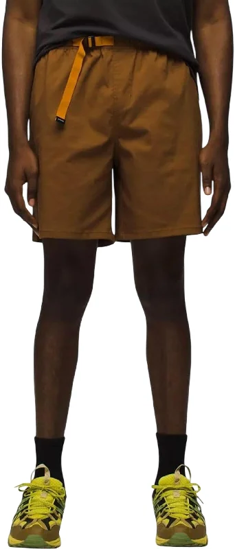 Stretch Zion Pull On Short 7' In Sepia Vintage Men's 1970S Disco