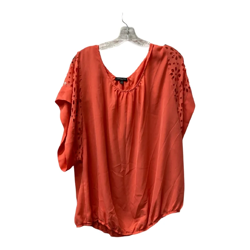 Top Ss By Notations In Coral, Size:3X Youthful Men's Anime