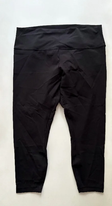 Athletic Leggings By Lululemon, Size: 2x Monochromatic Office Style