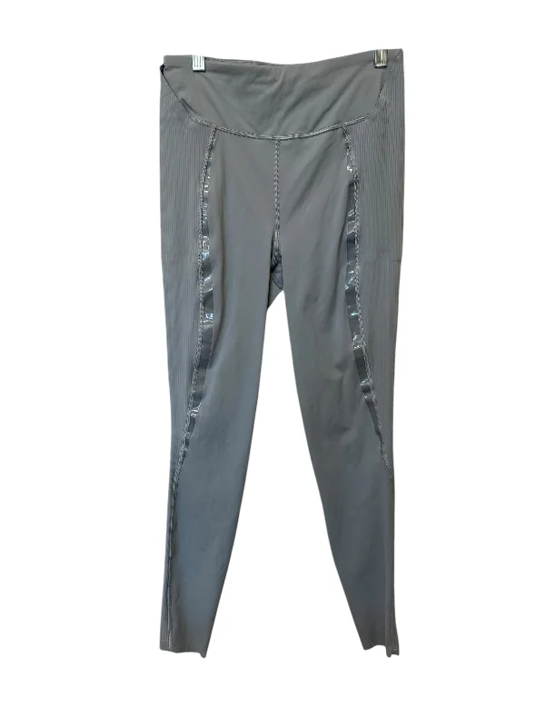Athletic Leggings By Lululemon In Grey, Size: 4 Monochromatic Office Style