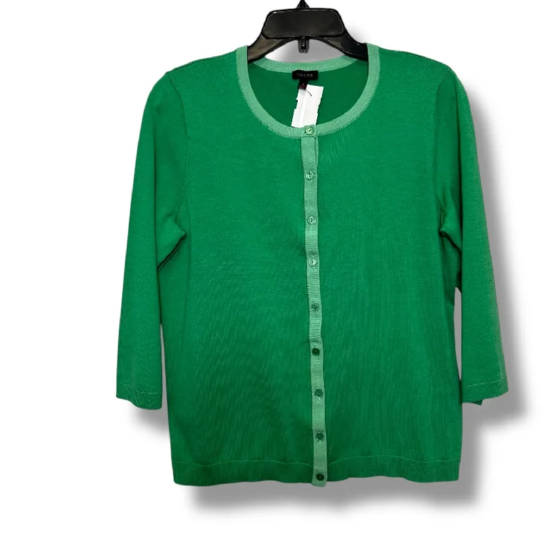 Cardigan By Talbots In Green, Size: L Edgy Men's Punk