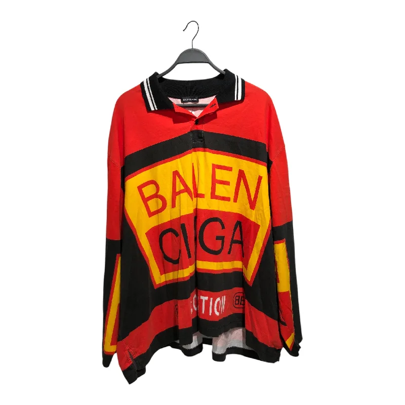 BALENCIAGA/T-Shirt/M/Cotton/ORN/All Over Print/ Modern Men's Tech