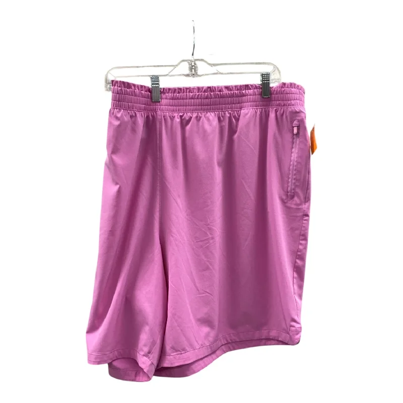 Athletic Shorts By Tek Gear In Purple, Size:4X Cool Men's Skate