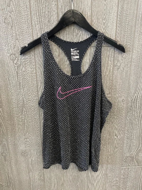 Athletic Tank Top By Nike Apparel In Black, Size: L Masculine Men's 