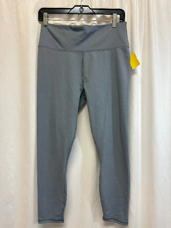 Athletic Leggings By Calvin Klein In Grey, Size: Xl Casual Men's Loose