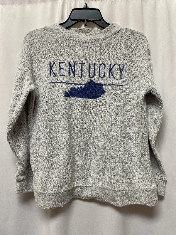 Sweatshirt Crewneck By Clothes Mentor In Blue, Size: S