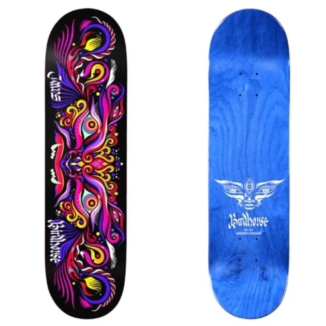 Birdhouse Jaws Entities Skateboard Deck 8.38" Modern Men's Geometric