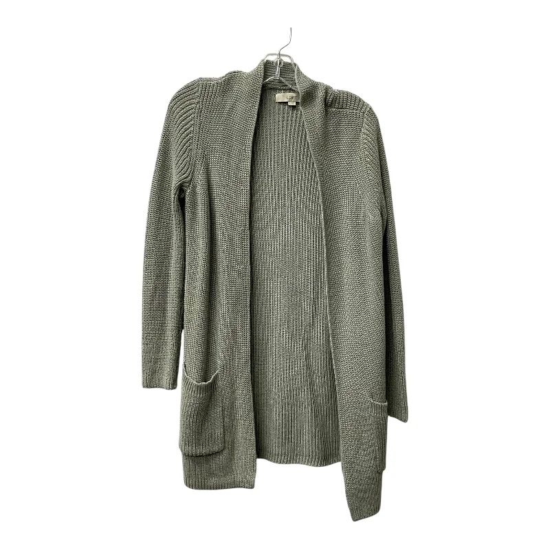 Sweater Cardigan By Loft In Blue, Size:S Confident Men's High