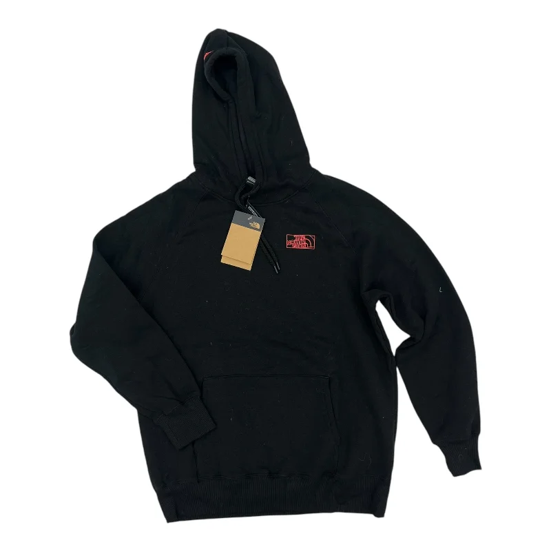 Athletic Sweatshirt Hoodie By The North Face In Black, Size:L