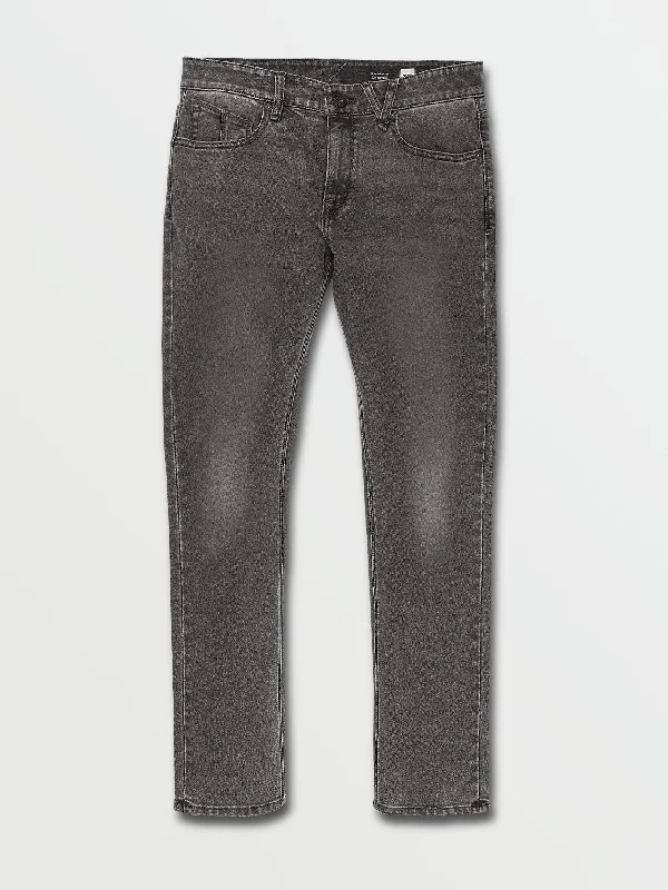 2 X Vorta Tapered Fit Jeans - Hesher Grey Masculine Men's Thick