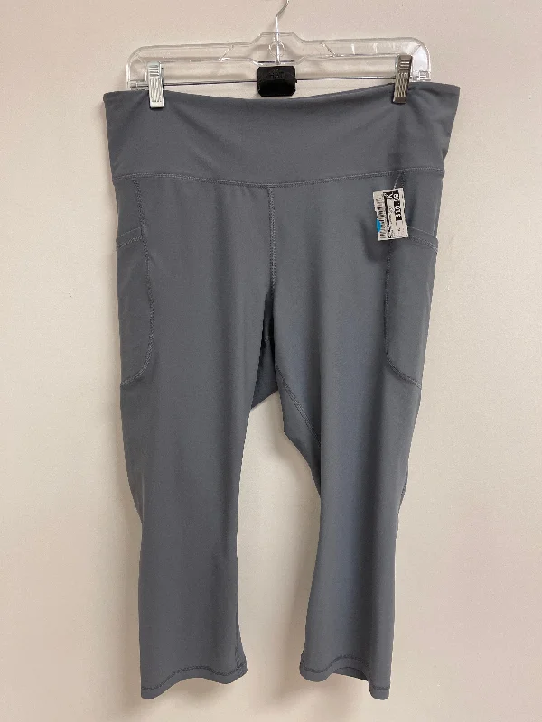 Athletic Leggings By Old Navy In Grey, Size: Xl Practical Men's Multi