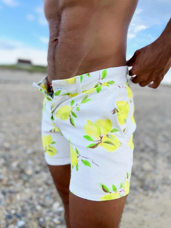 citron pressé short Traditional Men's Wool