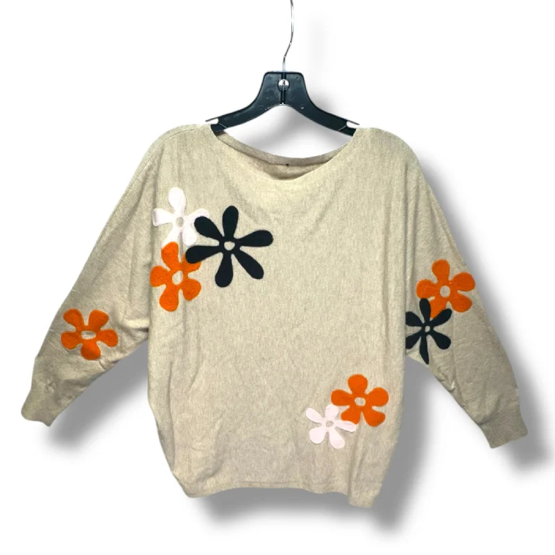 Sweater Unbranded In Tan, Size: M Sleek Men's Metallic
