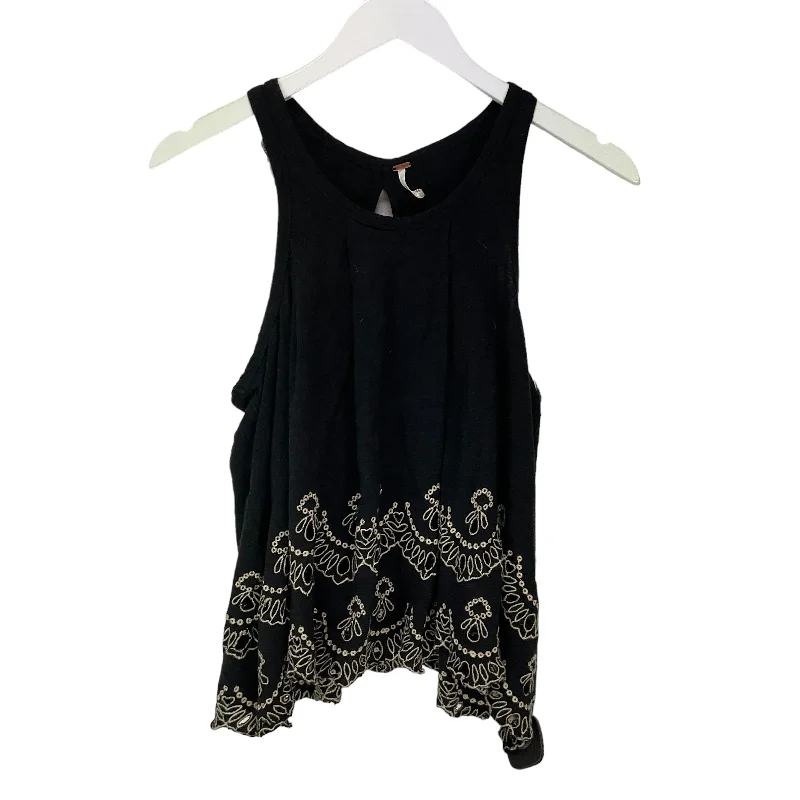 Black Top Sleeveless Free People, Size Xs Practical Men's Quick
