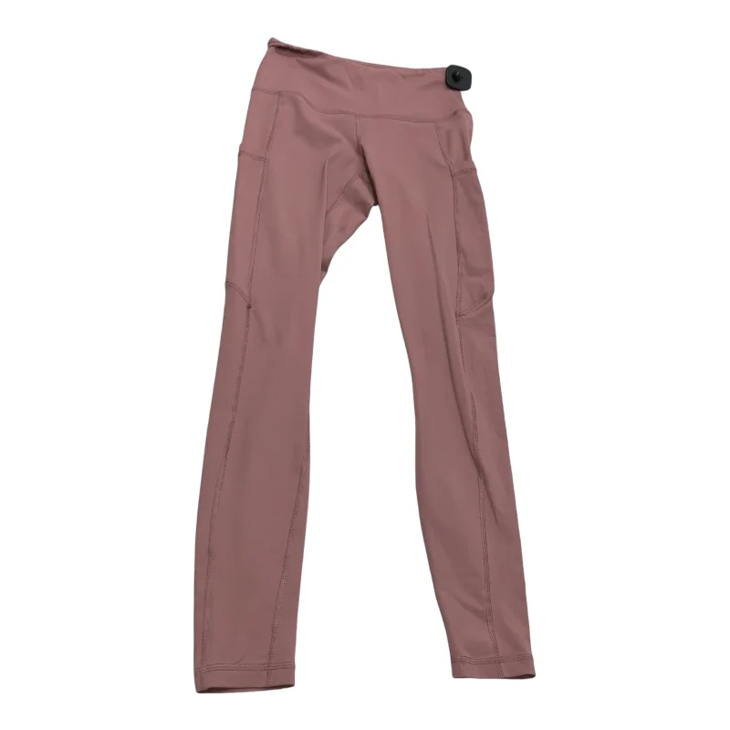 Athletic Leggings By 90 Degrees By Reflex In Pink, Size: Xs Edgy Men's Punk