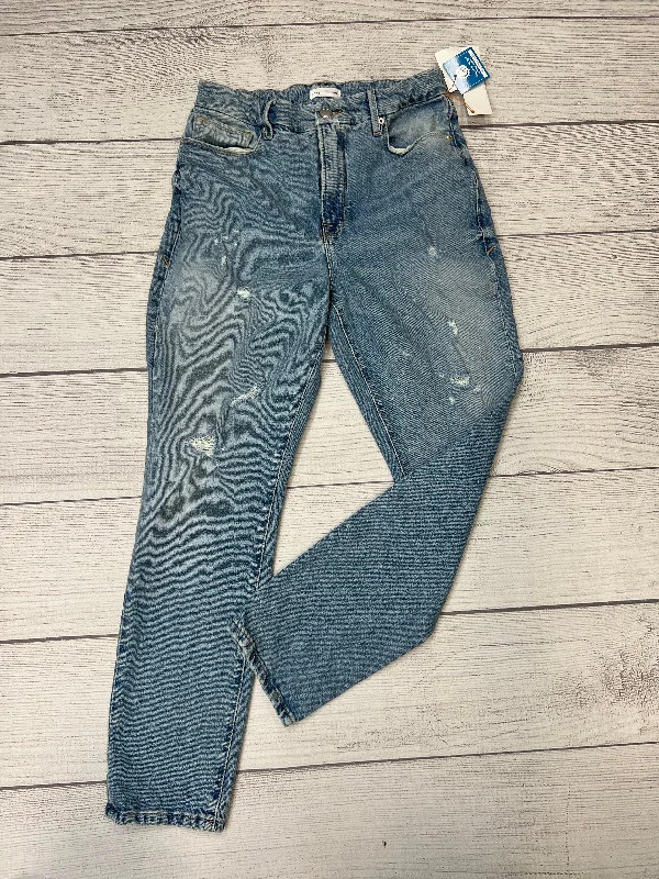Blue Jeans Designer Good American, Size 4 Sophisticated Men's French