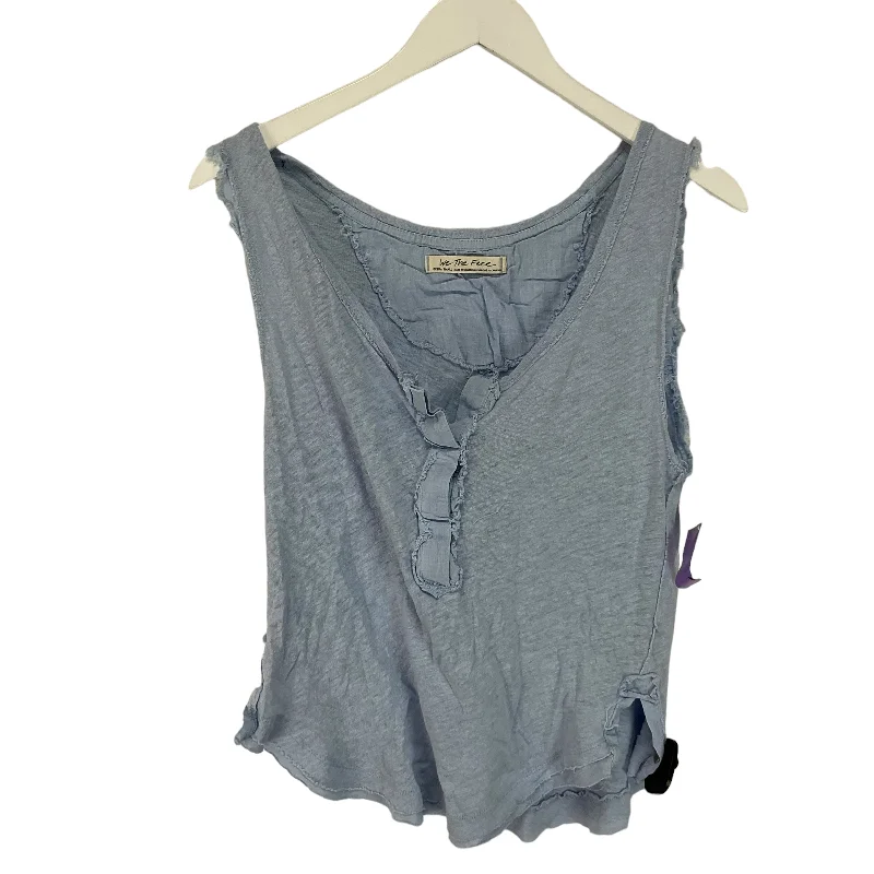 Blue Top Sleeveless We The Free, Size Xs Hip Men's Urban
