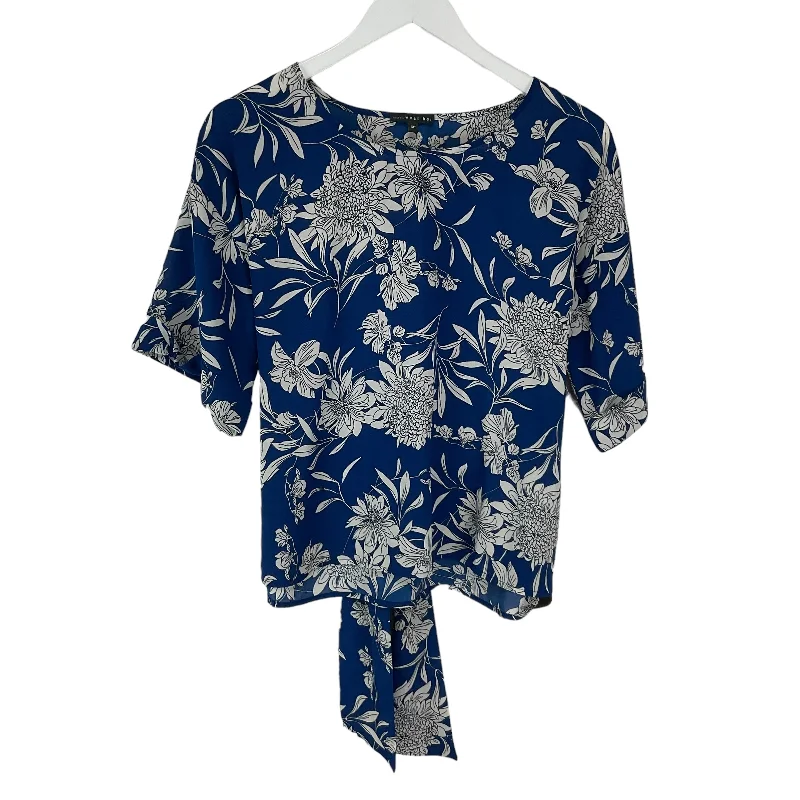 Blue Top Short Sleeve West Kei, Size S Sporty Men's Athleisure 