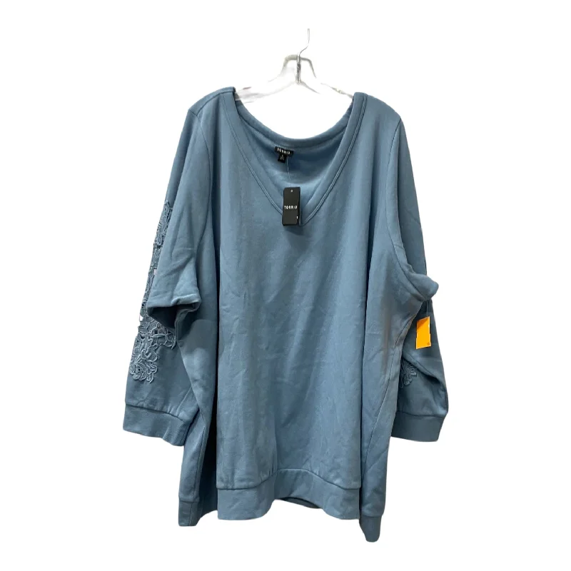 Top Ls By Torrid In Blue, Size:6 Youthful Men's Anime