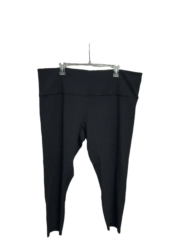 Athletic Leggings By Athleta In Black, Size: 3x Refined Men's Hand
