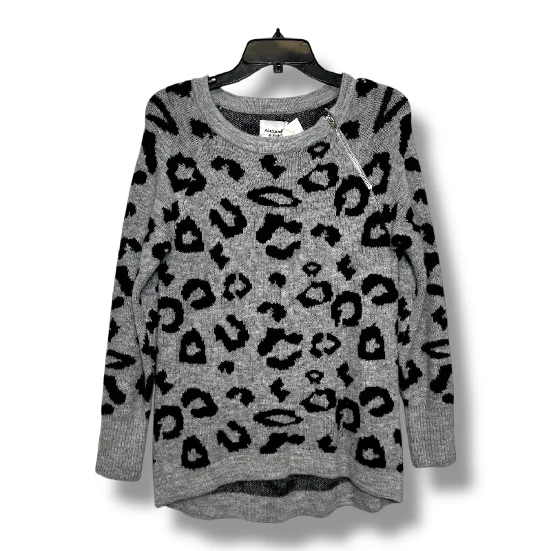 Sweater By Abercrombie And Fitch In Animal Print, Size: S Cozy Men's Winter
