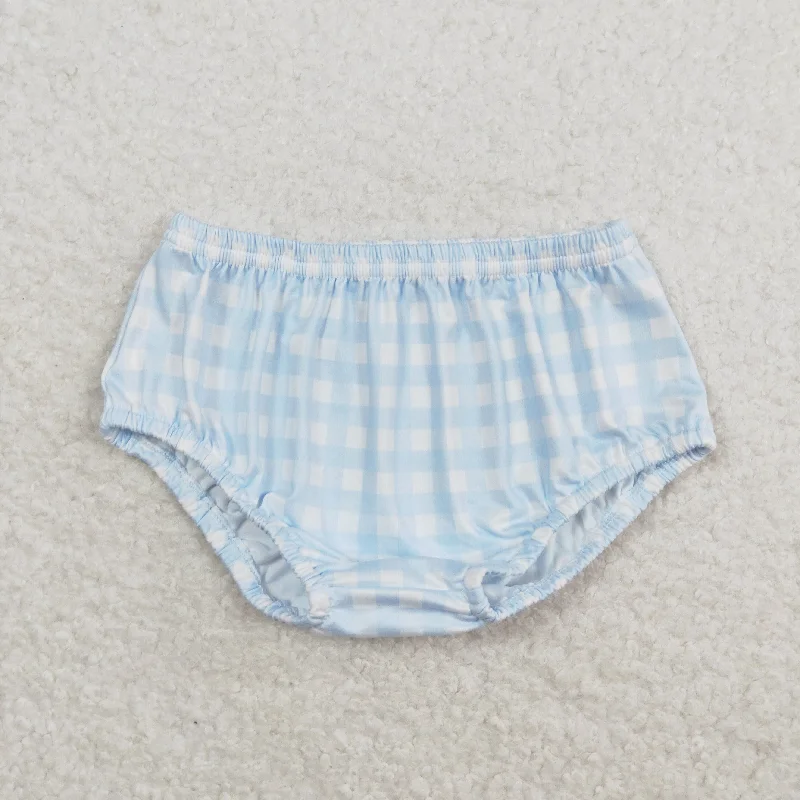 SS0352  Boys blue plaid briefs high quality innovations good price kids shorts beach custom