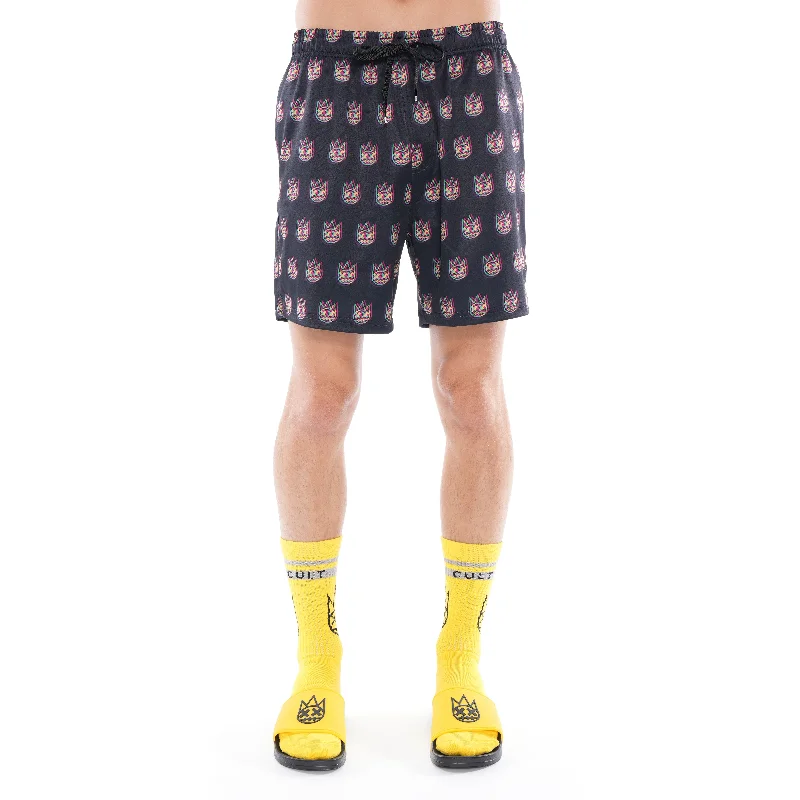 SWIM SHORT IN TRIPPY Trendy Men's Oversized