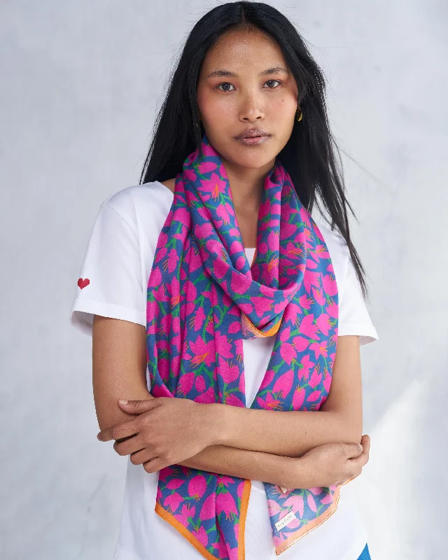 Valley Scarf - Multi Color Earthy Men's Sustainable 