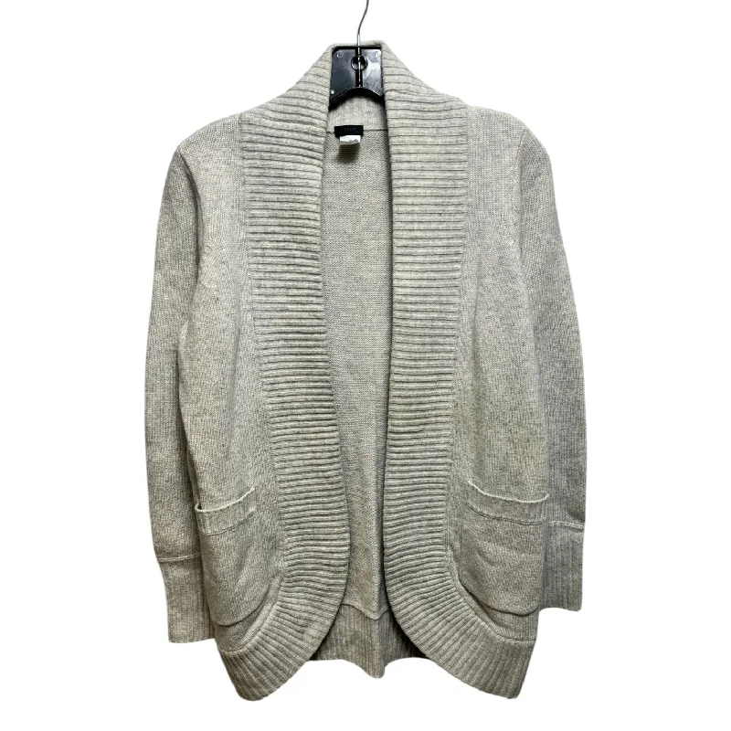 Sweater Cardigan By J. Crew In Grey, Size: Xs Unique Men's Upcycled