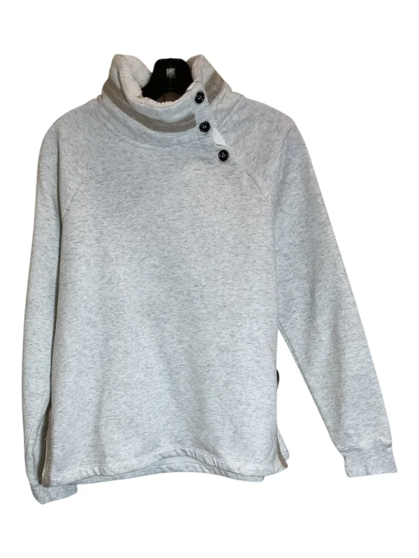 Sweatshirt Collar By Hem & Thread In Cream, Size: S