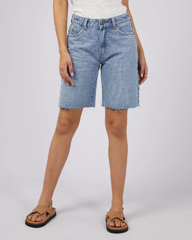 All About Eve Lexie Denim Jort Light Blue Tough Men's Military
